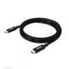 CLUB3D USB4 Gen2x2 Type-C abipusis laidas 4K60Hz, duomenys 20Gbps, PD 240W(48V/5A) EPR M/M 2m