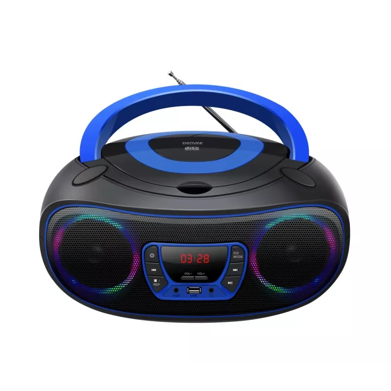 DENVER ELECTRONICS Tcu-212 Bluetooth Boombox Mėlyna