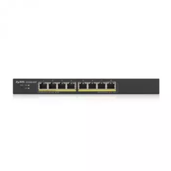 Zyxel GS1900-8HP v3 valdomas PoE L2 Gigabit Ethernet (10/100/1000) jungiklis juodas