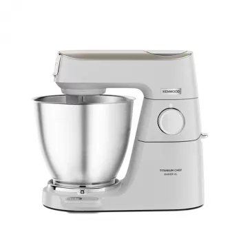 Kenwood Titanium Chef Baker XL virtuvinis kombainas 1200 W 7 L baltas su svarstyklėmis
