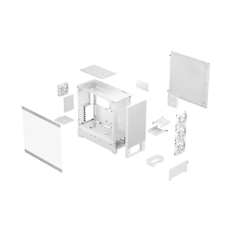 FRACTAL DESIGN Pop XL Air RGB White Tg Clear Tint - korpusas