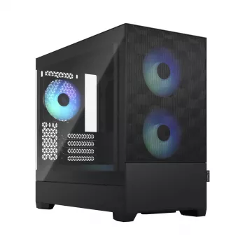FRACTAL DESIGN Pop Mini Air RGB Black Tg Clear Tint korpusas