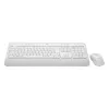 LOGITECH Signature Mk650 Combo verslui - Balta - QWERTY Danų/Norvegų/Švedų/Suomių