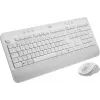 LOGITECH Signature Mk650 Combo verslui - Balta - QWERTY Danų/Norvegų/Švedų/Suomių