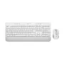LOGITECH Signature Mk650 Combo verslui - Balta - QWERTY Danų/Norvegų/Švedų/Suomių