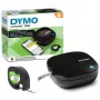 DYMO LetraTag 200B Bluetooth etikečių spausdintuvas | Kompaktiškas etikečių spausdintuvas | Jungiasi per Bluetooth belaidžiu ryšiu su iOS ir Android | Įskaitant 1 baltą popierinę etikečių juostelę | Juoda