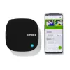 DYMO LetraTag 200B Bluetooth etikečių spausdintuvas | Kompaktiškas etikečių spausdintuvas | Jungiasi per Bluetooth belaidžiu ryšiu su iOS ir Android | Įskaitant 1 baltą popierinę etikečių juostelę | Juoda