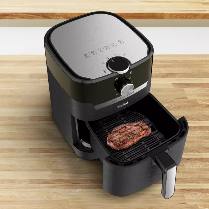 Tefal Easy Fry & Grill EY5018 Karšto oro gruzdintuvė 4,2 L Viena 1550 W Juoda