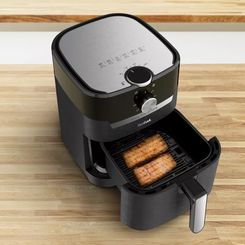 Tefal Easy Fry & Grill EY5018 Karšto oro gruzdintuvė 4,2 L Viena 1550 W Juoda