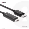 CLUB3D DisplayPort 1.4 į HDMI 4K120Hz arba 8K60Hz HDR10 laidas M/M 3m/9.84ft
