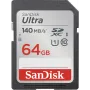 WESTERN DIGITAL SanDisk Ultra 64GB SDXC atminties kortelė 140MB/s