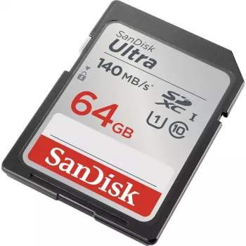 WESTERN DIGITAL SanDisk Ultra 64GB SDXC atminties kortelė 140MB/s