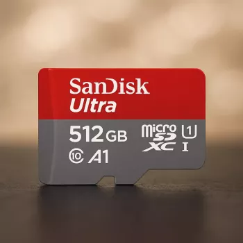 WESTERN DIGITAL SanDisk Ultra micro SDXC 512GB su SD adapteriu 150MB/s A1 Class 10 UHS-I