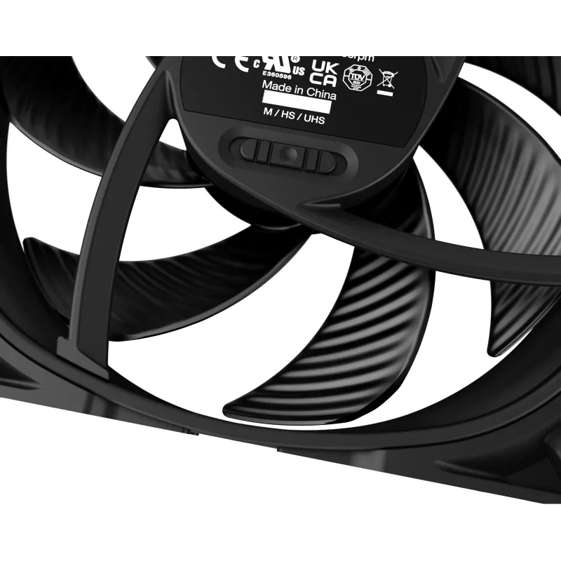 be quiet! SILENT WINGS PRO 4 | 140mm PWM kompiuterio ventiliatorius 14 cm juodas 1 vnt.