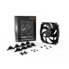 be quiet! SILENT WINGS 4 140mm PWM high-speed kompiuterio ventiliatorius, juodas