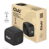 CLUB3D Kelioninis įkroviklis PPS 45W GAN technologija, Dual USB Type-C, Power Delivery(PD) 3.0