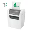 Popieriaus smulkintuvas Leitz 80340000, dalelių pjovimas, 70 dB, 22 cm, baltas