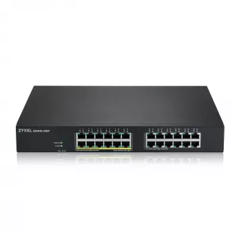 Zyxel GS1915-24EP valdomas L2 Gigabit Ethernet (10/100/1000) jungiklis su PoE, 1U, juodas