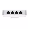 Prieigos taškas UBIQUITI Unifi 6 In-Wall U6-IW — dviejų juostų 2,4/5 GHz, 4800 Mbit/s, 5x RJ-45, PoE, baltas