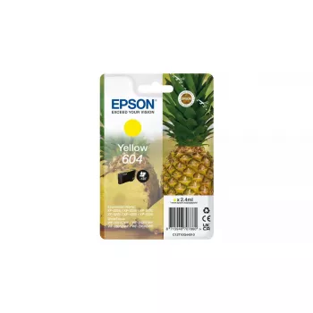 Epson 604 geltonas rašalo kasetė 1 vnt. Originalus Standartinis derlius