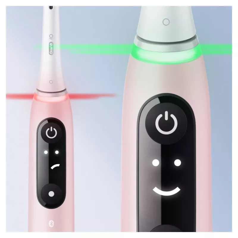 Oral-B 445197 elektrinis dantų šepetėlis suaugusiems, vibruojantis, rožinis, baltas