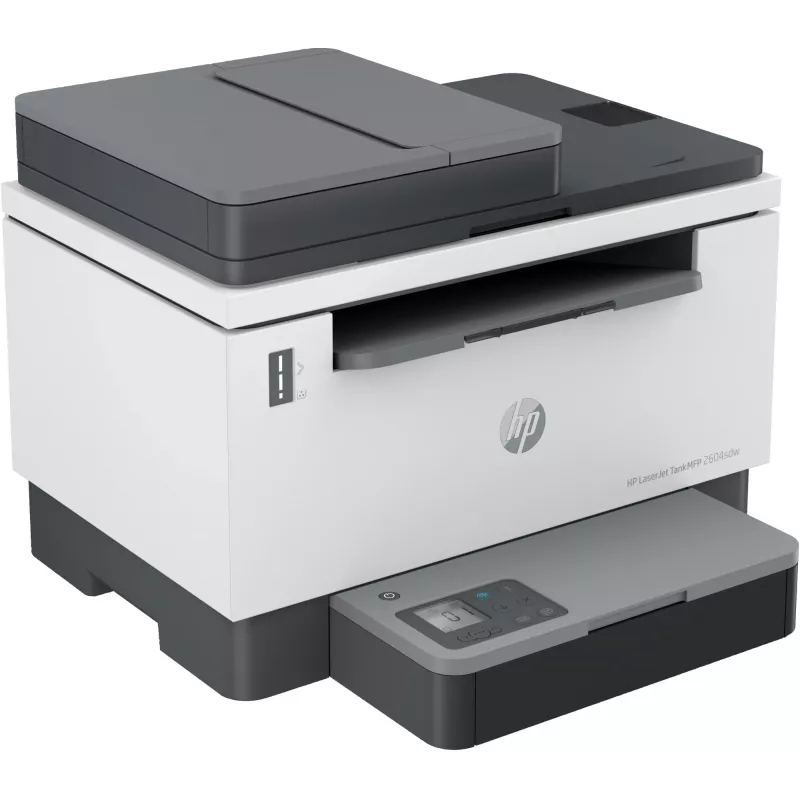 HP LaserJet Tank MFP 2604sdw daugiafunkcis spausdintuvas, lazerinis, nespalvotas, 600 x 600 DPI, A4, tiesioginis spausdinimas, juoda, pilka