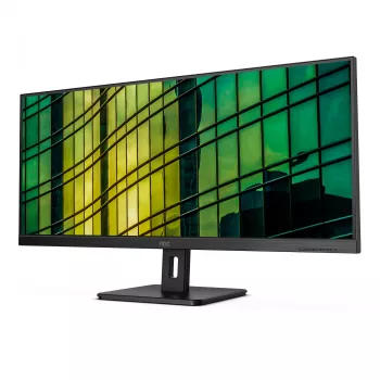 AOC E2 U34E2M/BK kompiuterio monitorius 86,4 cm (34 colių) 3440 x 1440 pikselių „UltraWide Quad HD“ LED juodas