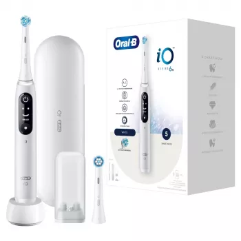Oral-B 445234 elektrinis dantų šepetėlis suaugusiems, vibruojantis, baltas