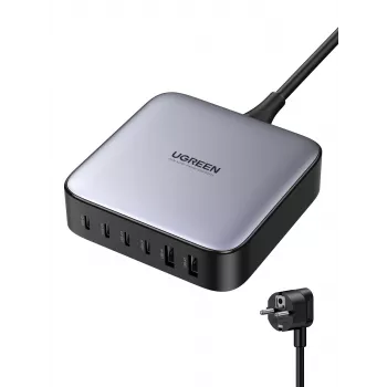 Ugreen 40914 Nexode 200W GaN stalinis USB-C USB-A įkroviklis
