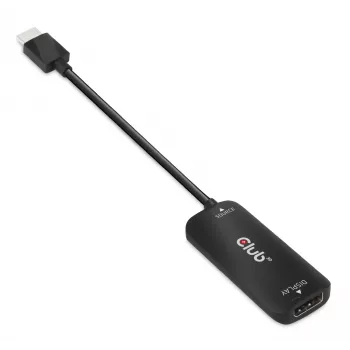 CLUB3D HDMI + Micro USB į DisplayPort™ 4K120Hz arba 8K30Hz M/F aktyvus adapteris