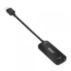 CLUB3D HDMI + Micro USB į DisplayPort™ 4K120Hz arba 8K30Hz M/F aktyvus adapteris