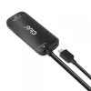 CLUB3D HDMI + Micro USB į DisplayPort™ 4K120Hz arba 8K30Hz M/F aktyvus adapteris