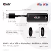 CLUB3D HDMI + Micro USB į DisplayPort™ 4K120Hz arba 8K30Hz M/F aktyvus adapteris