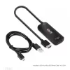 CLUB3D HDMI + Micro USB į DisplayPort™ 4K120Hz arba 8K30Hz M/F aktyvus adapteris