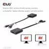 CLUB3D HDMI + Micro USB į DisplayPort™ 4K120Hz arba 8K30Hz M/F aktyvus adapteris