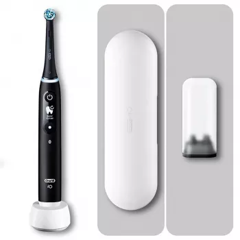 Oral-B iO Series 6 juodas besisukantis dantų šepetėlis suaugusiems