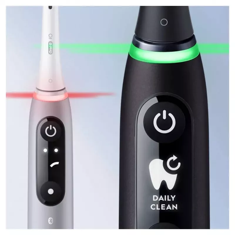 Oral-B iO Series 6 juodas besisukantis dantų šepetėlis suaugusiems