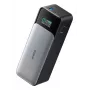 Nešiojamas įkroviklis Anker 737 (A1289011) — 24000 mAh, 140W, 2× USB-C + 1× USB-A, Sidabrinis/Juodas