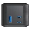 Nešiojamas įkroviklis Anker 737 (A1289011) — 24000 mAh, 140W, 2× USB-C + 1× USB-A, Sidabrinis/Juodas