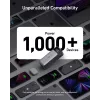 Nešiojamas įkroviklis Anker 737 (A1289011) — 24000 mAh, 140W, 2× USB-C + 1× USB-A, Sidabrinis/Juodas