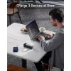 Nešiojamas įkroviklis Anker 737 (A1289011) — 24000 mAh, 140W, 2× USB-C + 1× USB-A, Sidabrinis/Juodas