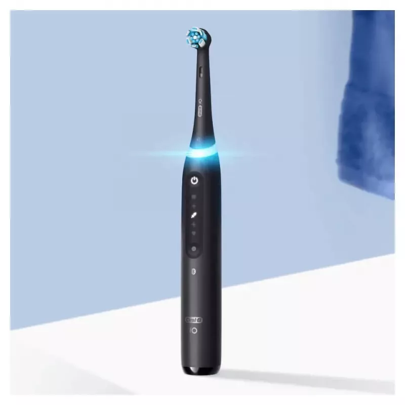 Oral-B iO Series 5 suaugusiųjų vibracinis dantų šepetėlis juodas