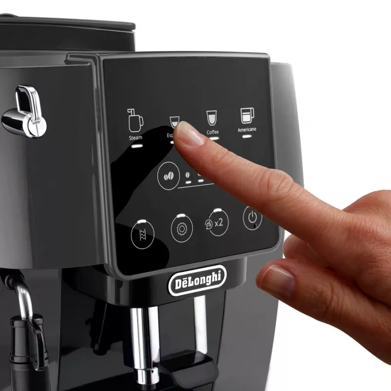 Espresso aparatas DeLonghi Magnifica Start ECAM220.22GB — 1450 W, 1,8 L vandens talpa, įmontuotas malūnėlis