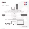 CLUB3D MiniDisplayPort 1.4 į HDMI 4K120Hz arba 8K60Hz HDR10+ laidas M/M 1,8 m