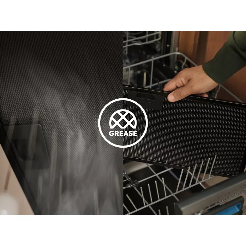 Įmontuojamas gartraukis Electrolux LFP616X, 598 mm, 600 m³/h, pilkas