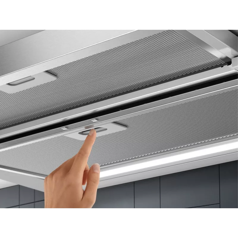 Įmontuojamas gartraukis Electrolux LFP616X, 598 mm, 600 m³/h, pilkas