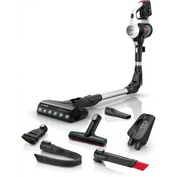 Bosch BCS711XXL belaidis šluotinis dulkių siurblys, 18 V, 0,3 L, 3 Ah, baltas