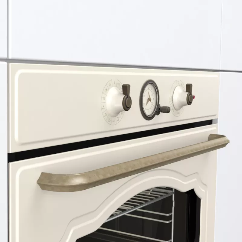 Gorenje BOS67371CLI 77 L 3500 W elektrinė orkaitė, smėlio spalvos
