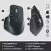 LOGITECH MX Master 3S for Business – belaidė Bluetooth pelė, grafito spalva