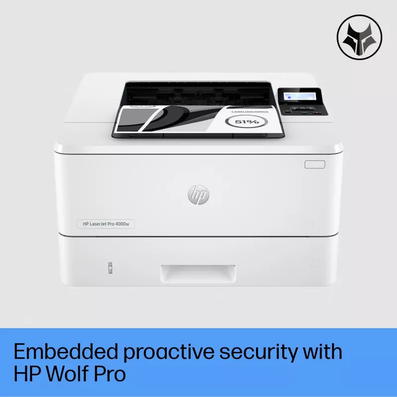 Spausdintuvas HP LaserJet Pro 4002dw Baltas